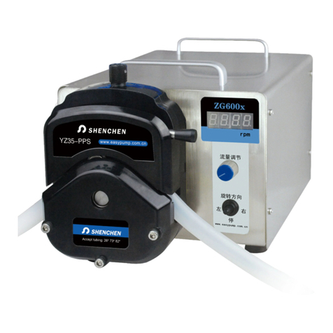Shenchen Precision Pump ZG600x User manual Shenchen Precision Pump ZG600x User manual