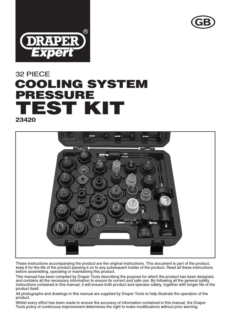 Draper Expert 23420 quick start guide