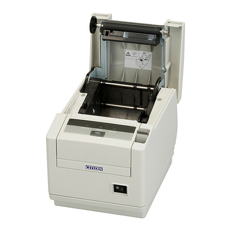 Citizen CT-S601 II User manual