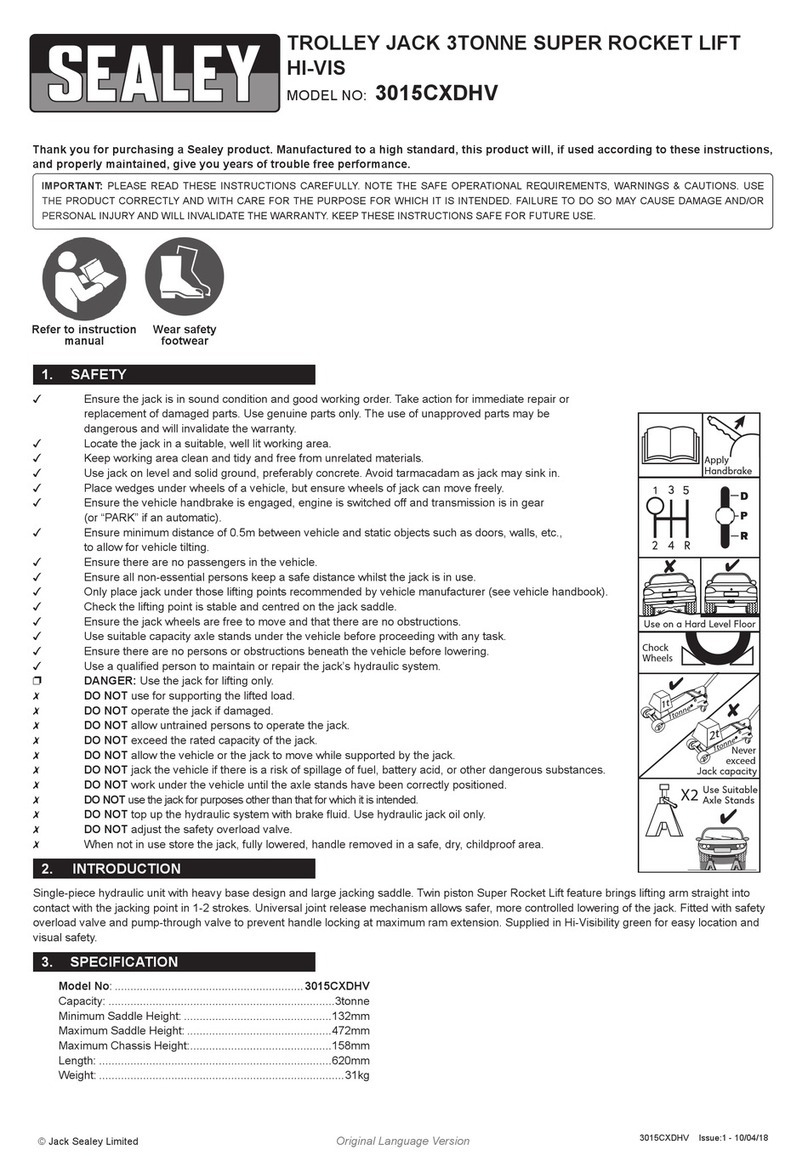 Sealey HI-VIS User manual Sealey HI-VIS User manual