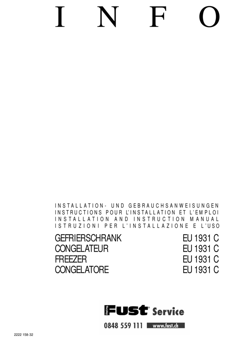 FUST EU 1931 C Installation and instruction manual