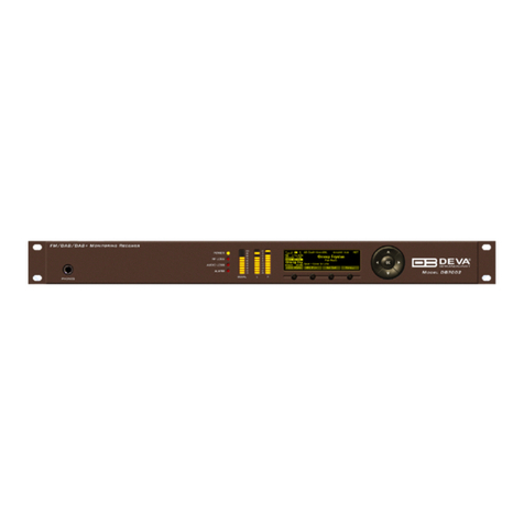 DEVA Broadcast DB7002 User manual