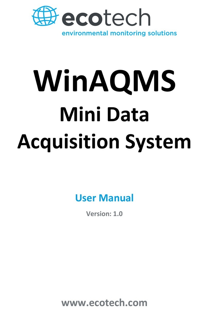 Ecotech WinAQMS User manual