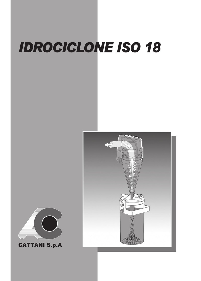 Cattani ISO 18 User manual