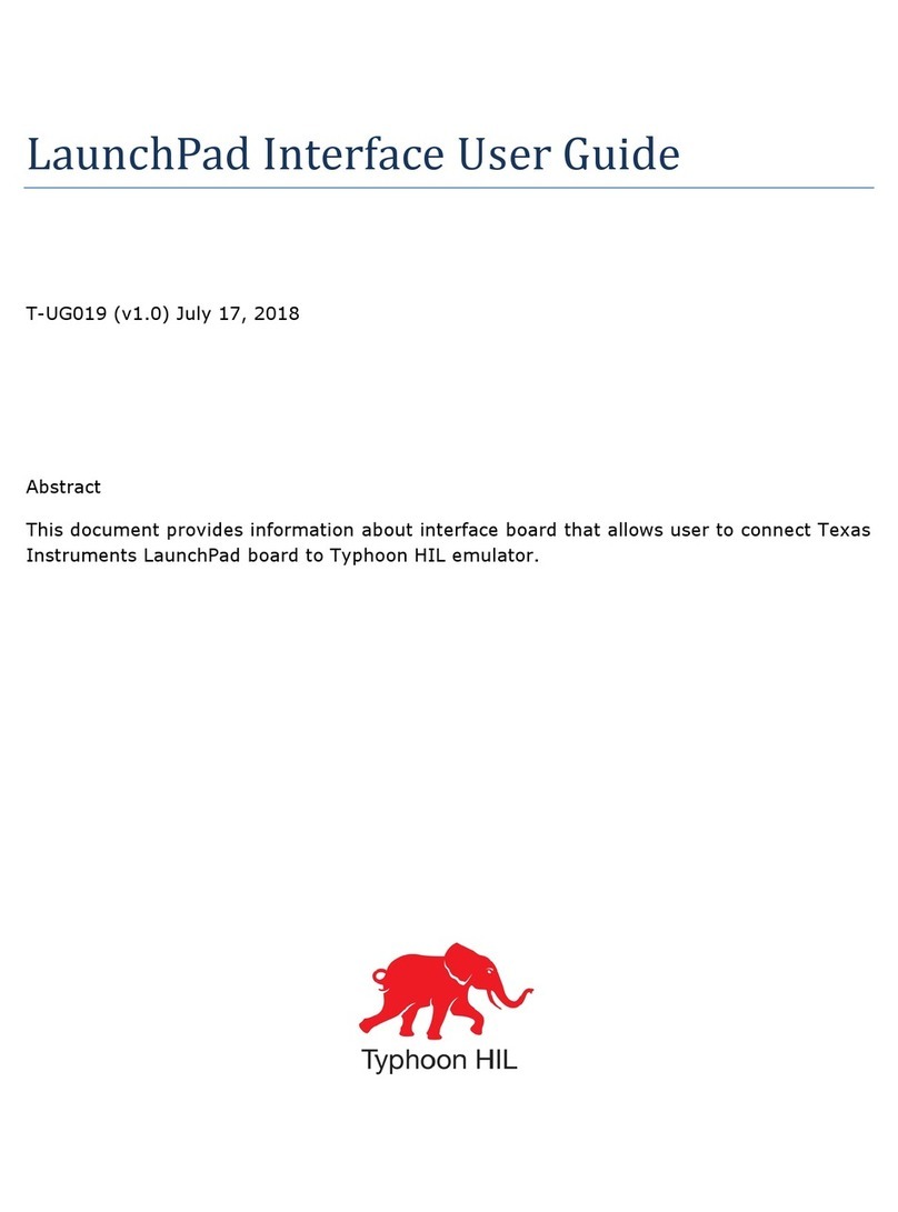 TYPHOON LaunchPad Interface user guide TYPHOON LaunchPad Interface user guide