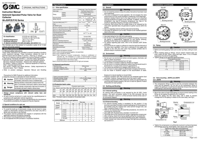 SMC Networks JSXFE Series User manual SMC Networks JSXFE Series User manual
