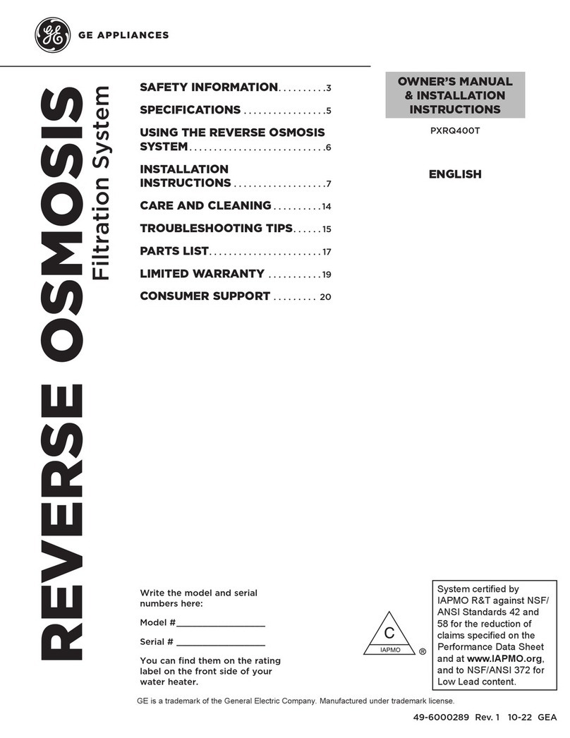 GE PXRQ400T Original instructions