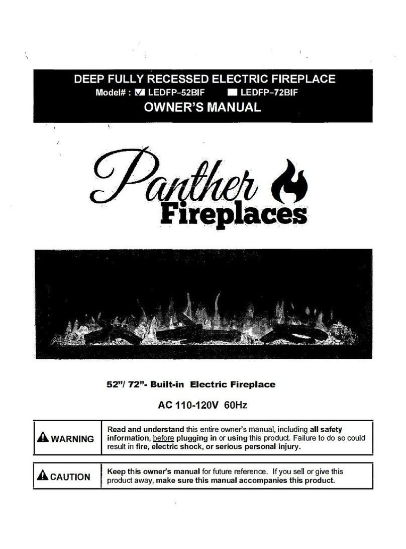 Panther LEDFP-52BIF owner's manual