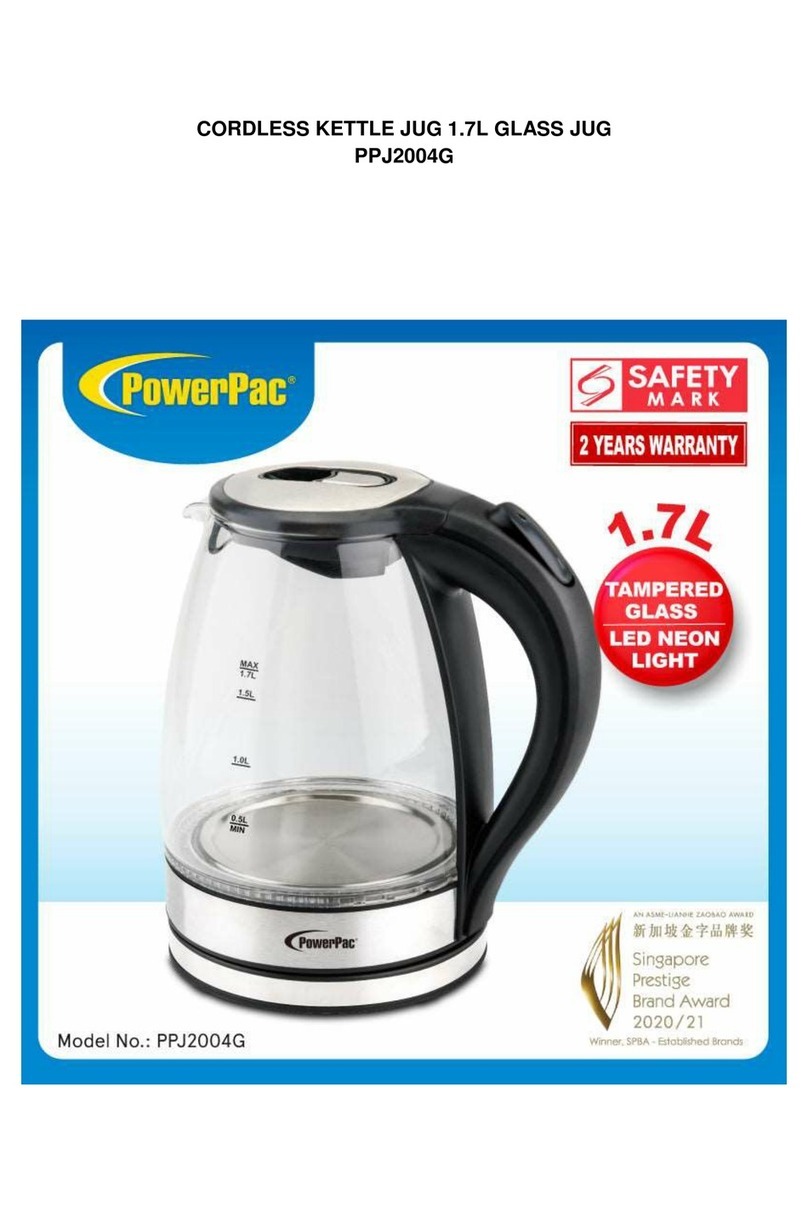 PowerPac PPJ2004G Installation and operation manual