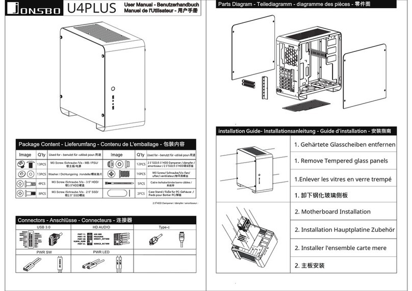 JONSBO U4PLUS User manual