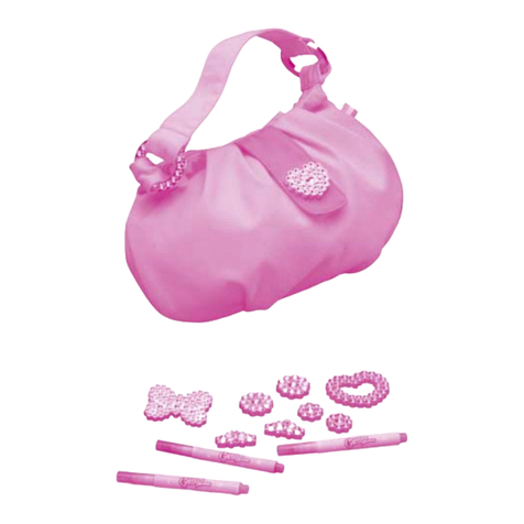 Fisher-Price ColorMe Gemz Purse Set N1126 instruction sheet