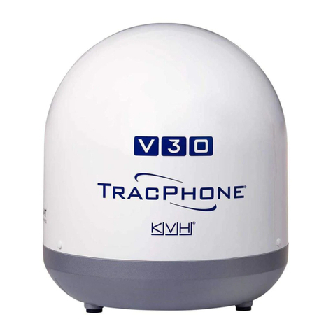 KVH Industries TracPhone V30 Installation Addendum