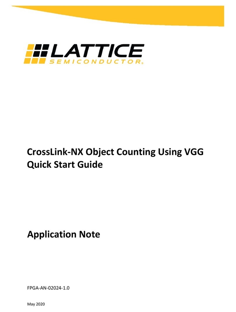 Lattice Semiconductor CrossLink-NX User manual