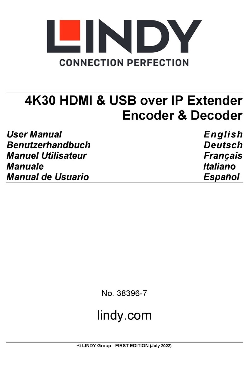 Lindy 38396-7 User manual