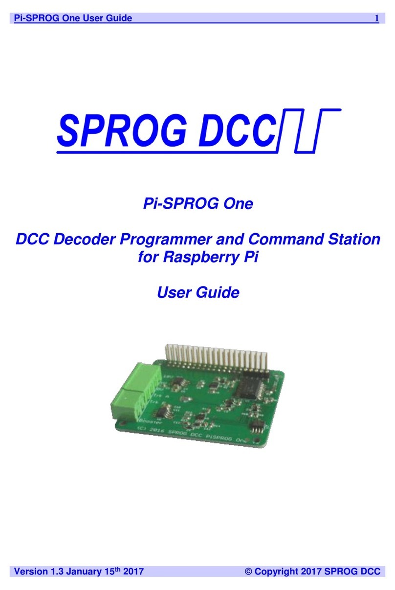 Sprog Pi-SPROG One user guide