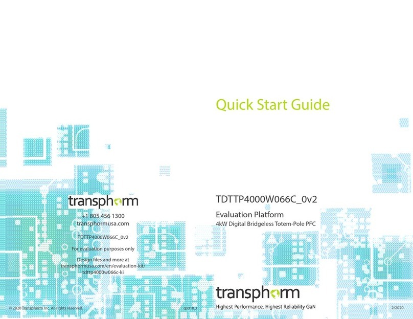 Transphorm TDTTP4000W066C 0v2 Installation