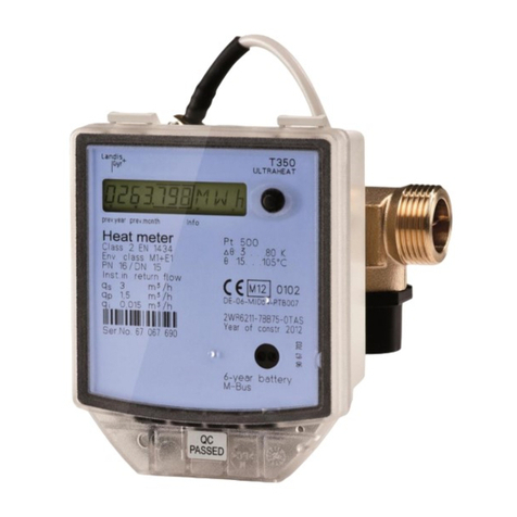 Landis+Gyr ULTRAHEAT T350 Series operating instructions