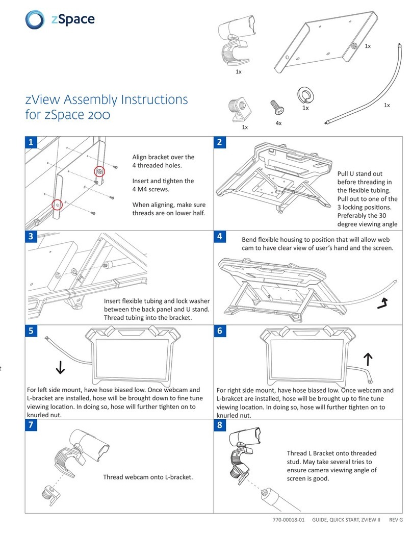zSpace zView Assembly instructions