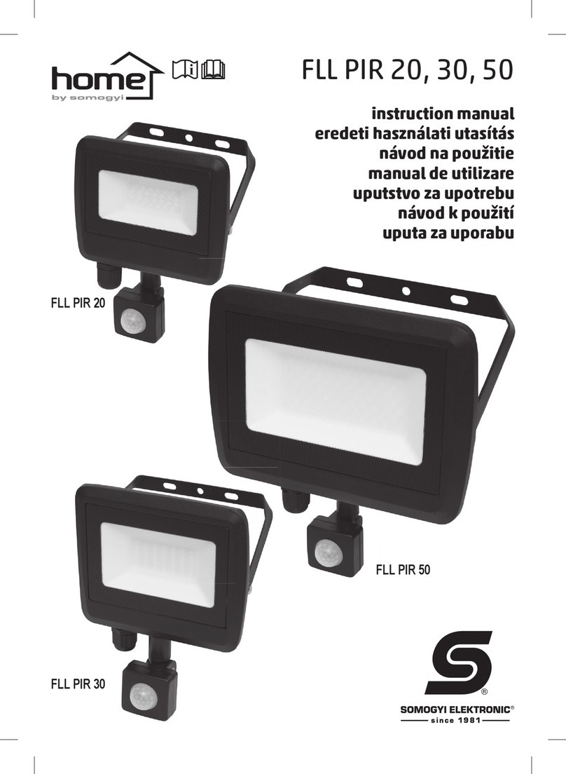 Somogyi home FLL PIR 20 instruction manual