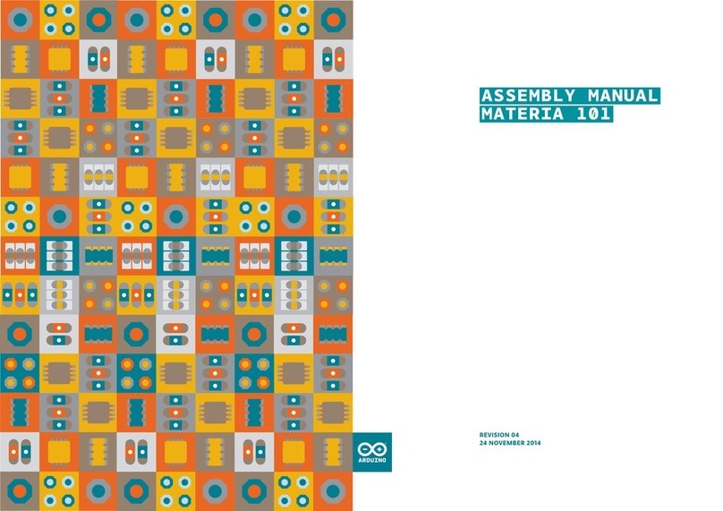 Arduino MATERIA 101 User manual