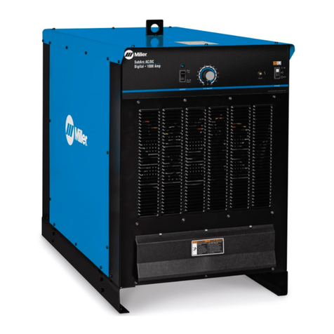 Miller SubArc AC/DC Digital 1000 Amp User manual