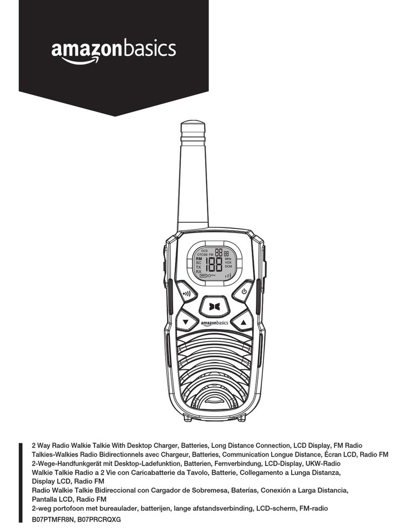 AmazonBasics B07PTMFR8N manual