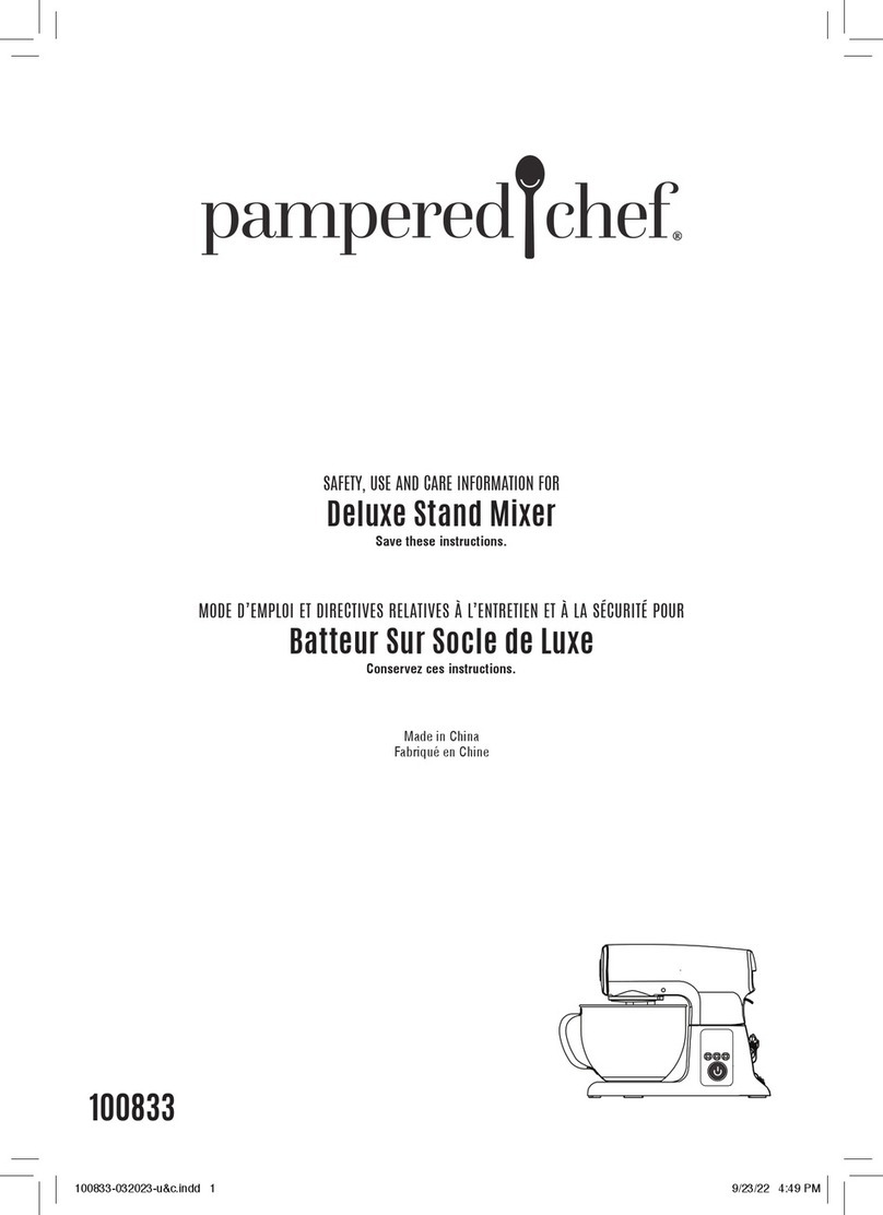 pampered chef 100833 manual