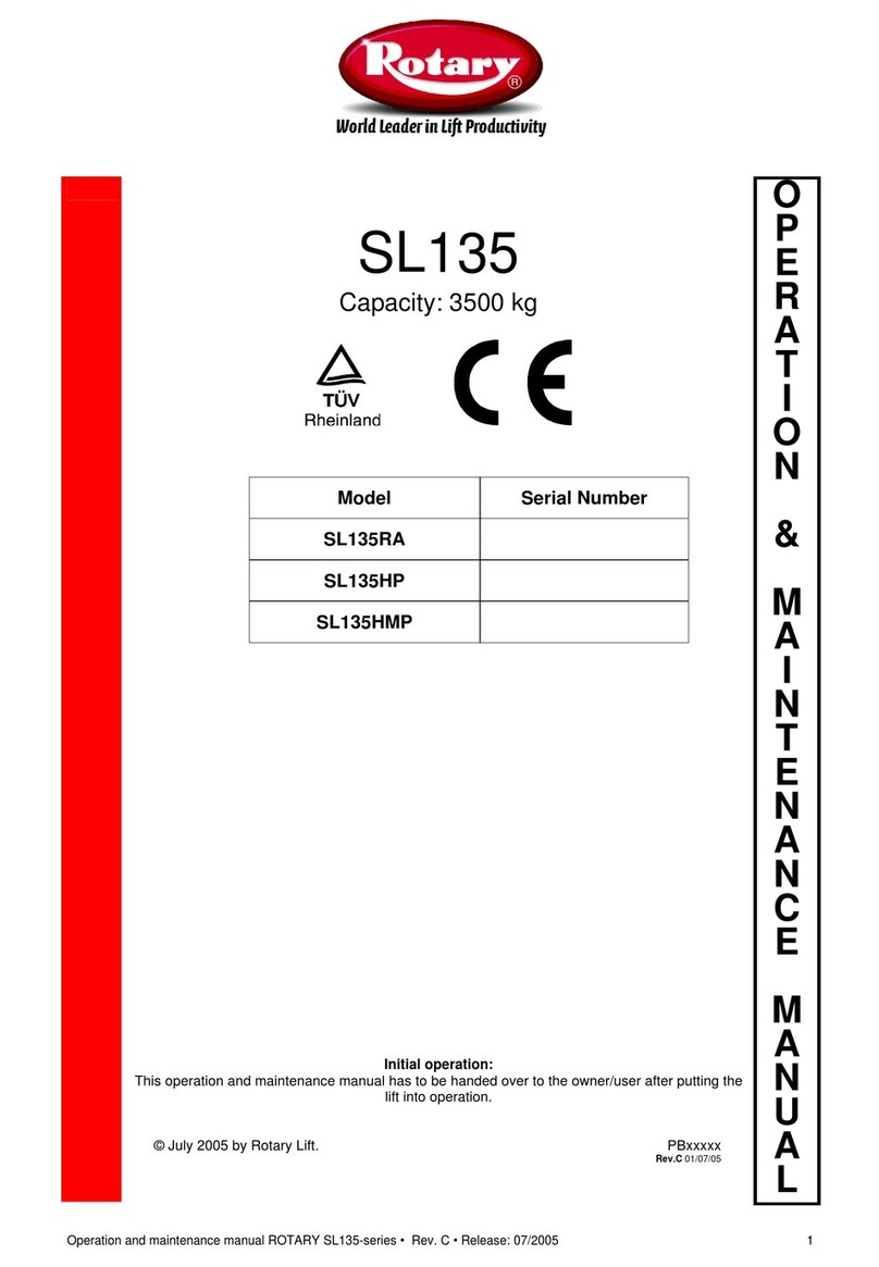 Rotary SL135 Manual Rotary SL135 Manual