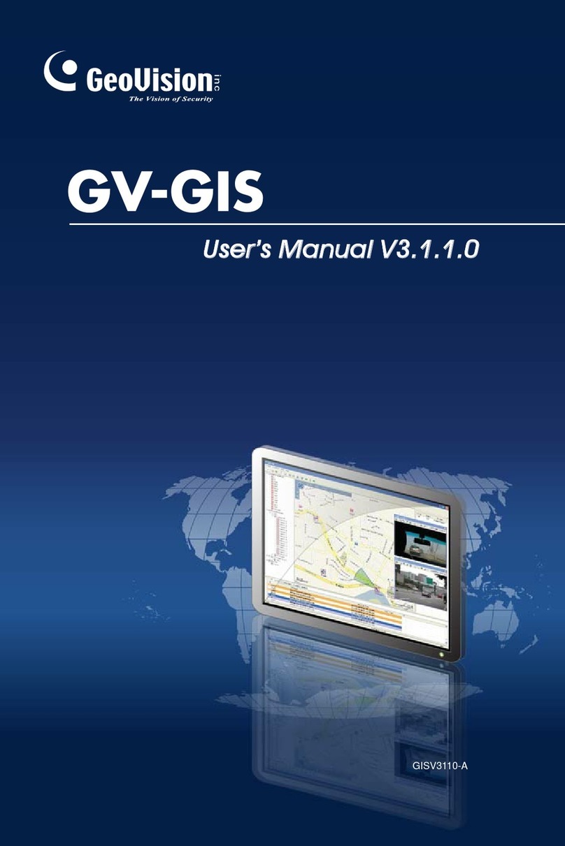 GeoVision GV-GIS User manual