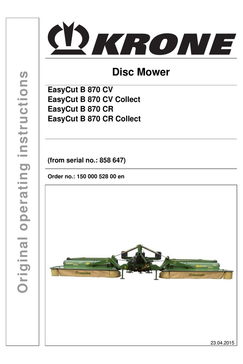 Krone EasyCut B 870 CV Collect Original operating instructions Krone EasyCut B 870 CV Collect Original operating instructions