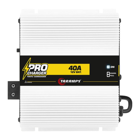 Taramp's PRO CHARGER 40A instruction manual