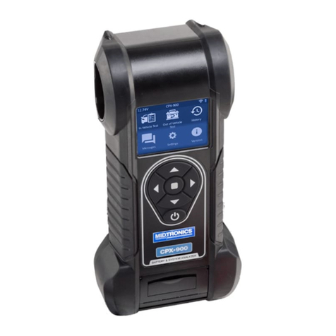 Midtronics CPX-900 WiFi Quick reference guide