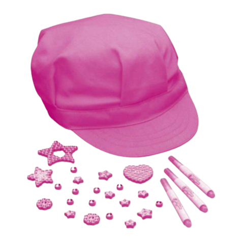 Fisher-Price ColorMe Gemz Hat Set N1127 instruction sheet