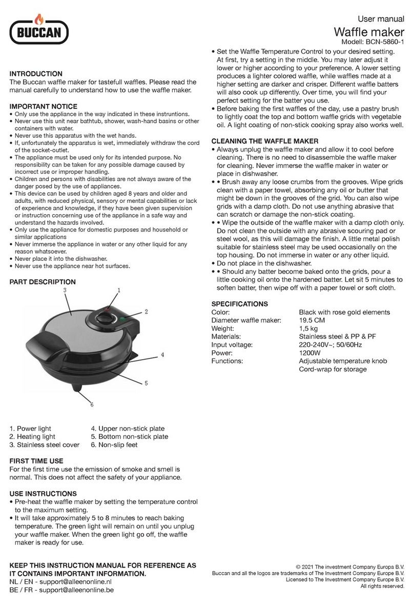 Buccan BCN-5860-1 User manual
