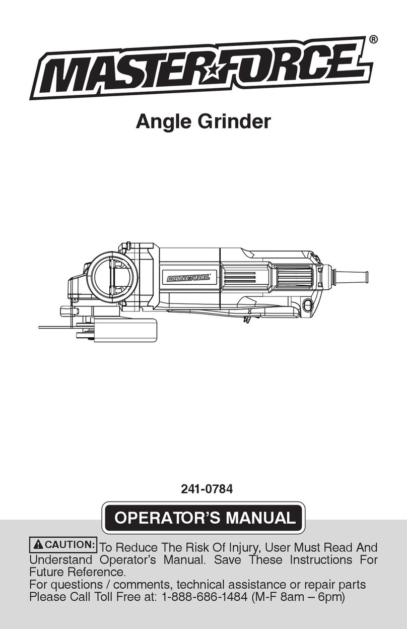 MasterForce 241-0784 User manual