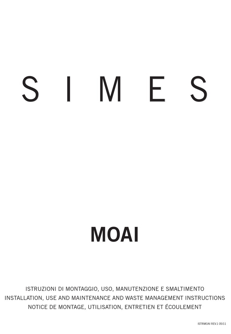 SIMES MINI MOAI S.6150 installation instructions