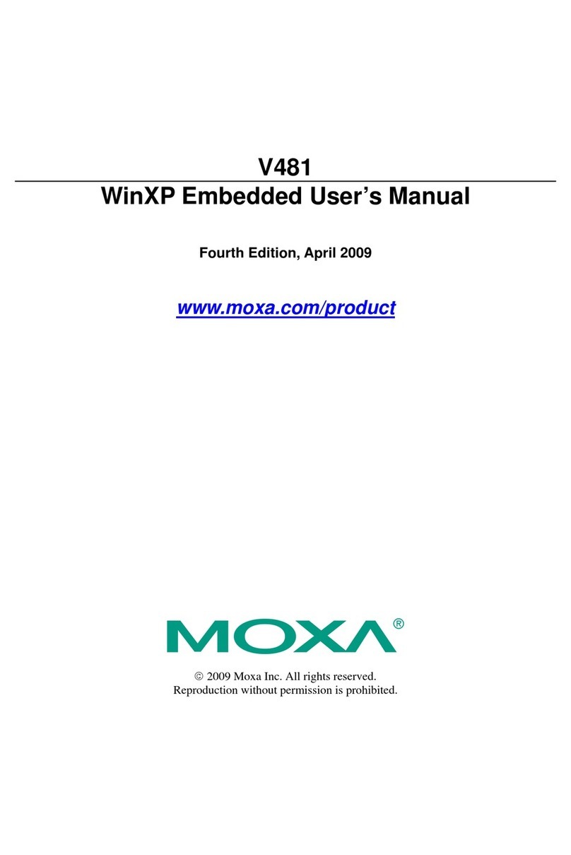 Moxa Technologies V481-XPE User manual