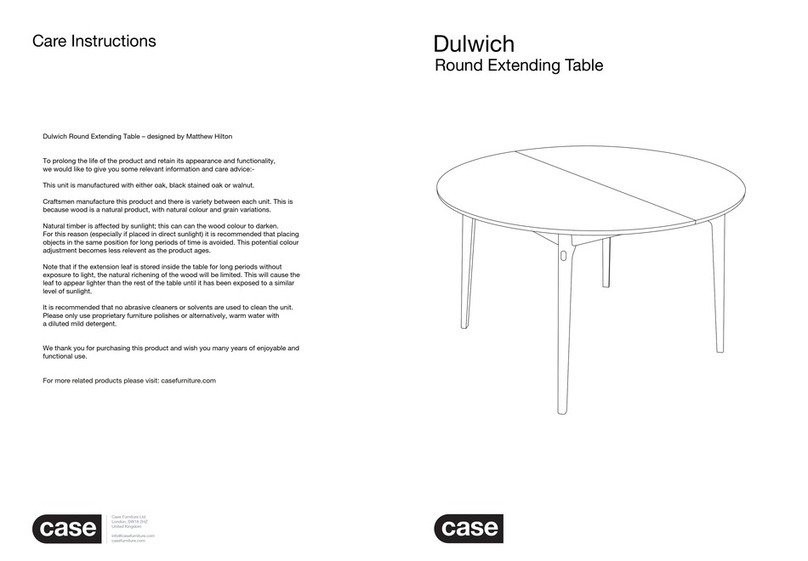 Case Dulwich quick start guide