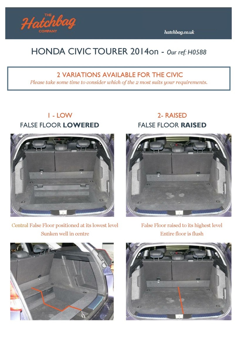 Hatchbag Company H0588 quick start guide Hatchbag Company H0588 quick start guide