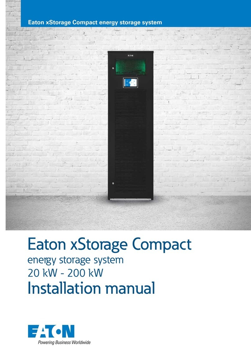 Eaton xStorage Compact installation manual