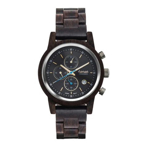 Tense CHRONOGRAPH SERIES user guide
