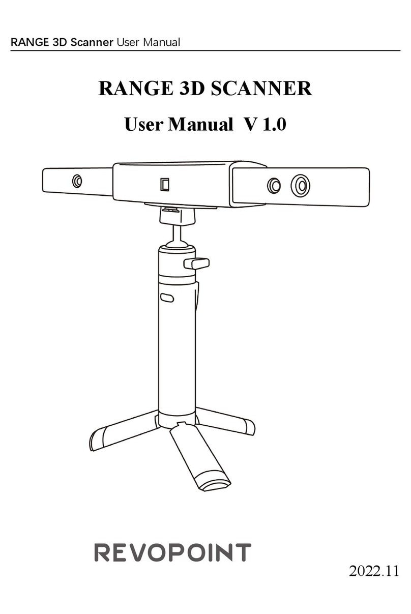 Revopoint RANGE User manual