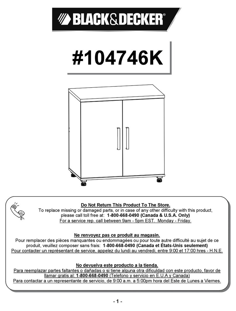 Black & Decker 104746K manual