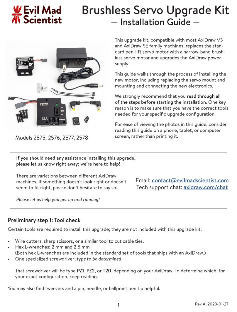 Evil Mad Scientist 2575 User manual