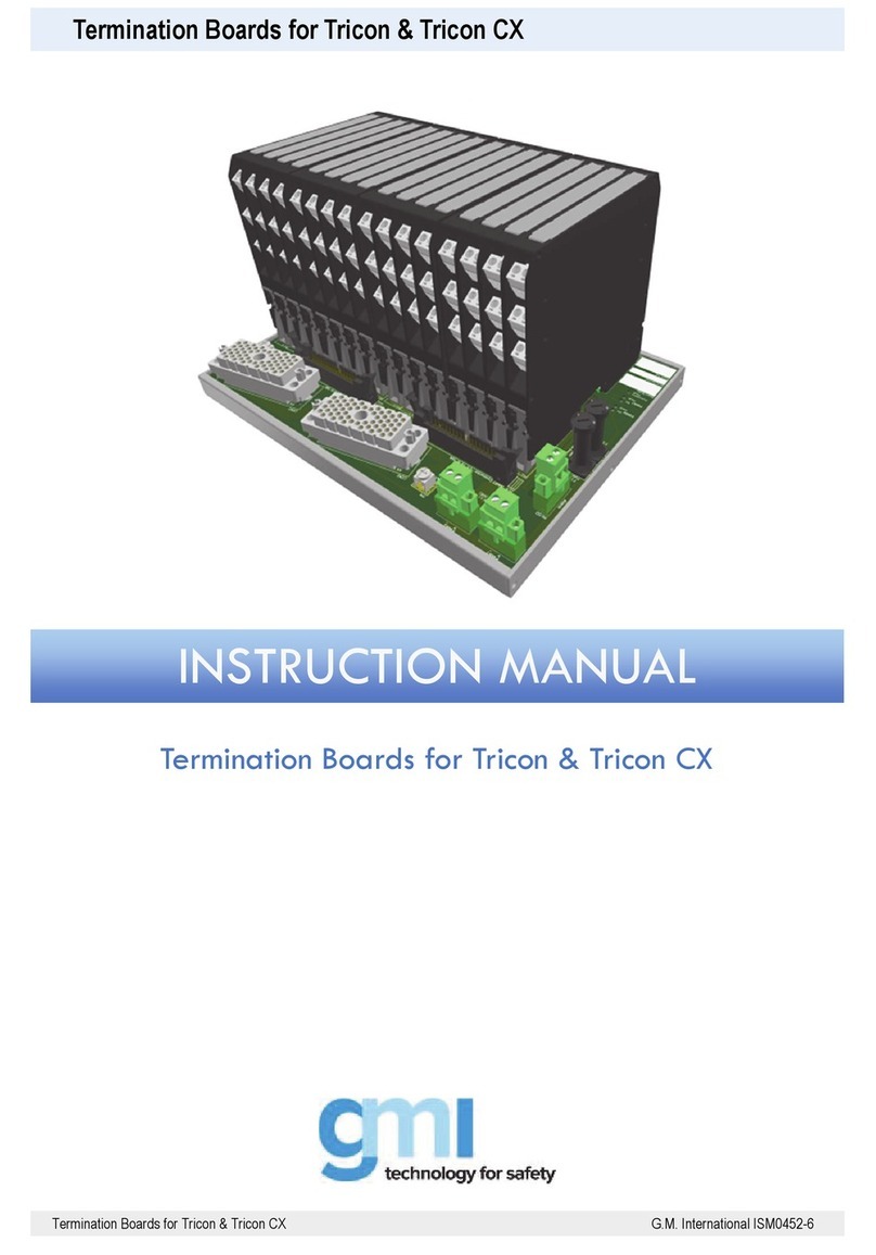 GMI Tricon User manual