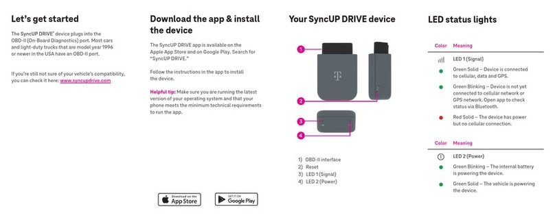 T-Mobile SyncUP DRIVE Guide