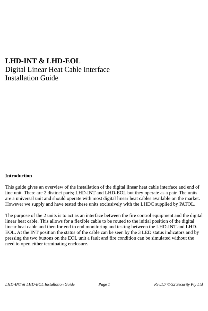 G2 LHD-INT installation guide