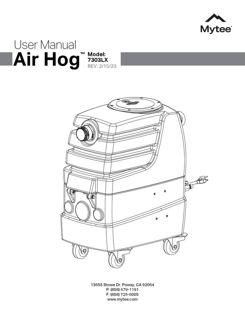 Mytee Air Hog 7303LX user manual