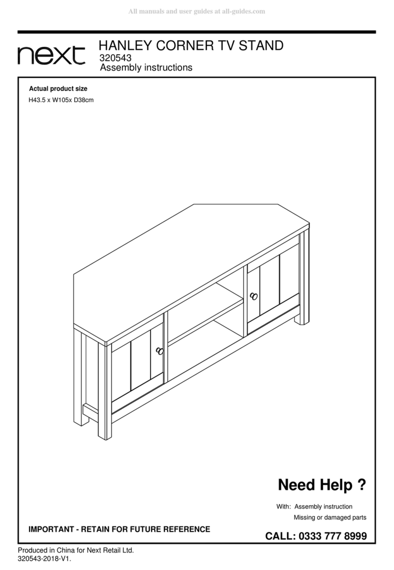 Next HANLEY CORNER 320543 User manual