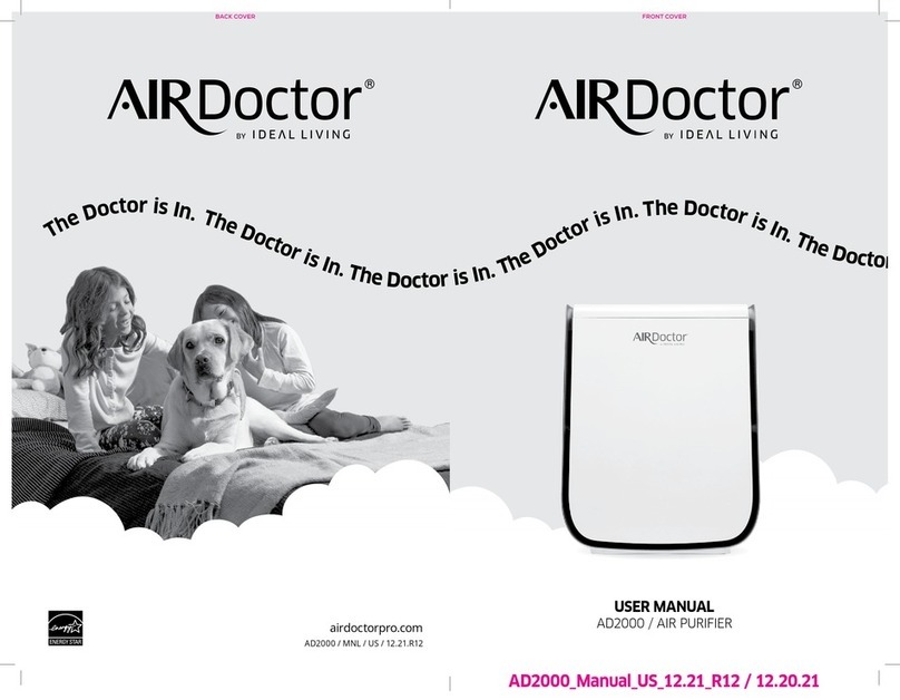 Ideal Living AIRDoctor AD2000 user manual